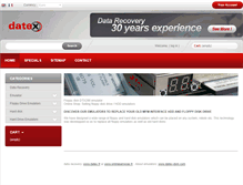 Tablet Screenshot of datex-boutique.com